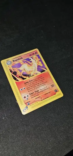 Pokemon TCG Rapidash Pokemon Center NY 51/53 Wotc Promo 60 HP Stage 1 Regular - Image 2