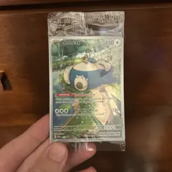 Pokemon TCG Snorlax 051 Black Star Promo Scarlet & Violet 2023 Sealed Card - Image 1