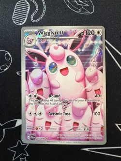Wigglytuff 105/094 Pokemon TCG Phantasmal Flames Illustration Rare English - Image 1