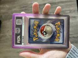 2000 Pokemon Base Set 2 10/130 Mewtwo Holo PSA 8 - Image 2