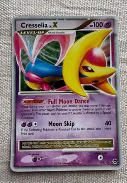 Cresselia Lv.X ULTRA RARE 103/106 DP Great Encounters Pokemon NM HOLO 2008 - Image 1