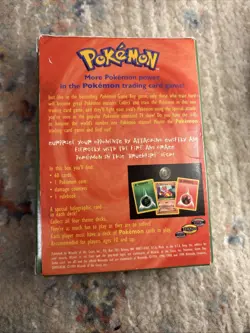 Vintage Wizards Of The Coast Pokemon Brushfire Theme Deck BOX ONLY - Image 5