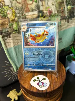 Pokemon TCG - Floatzel (Reverse Holo) - Scarlet & Violet - 47/198 - Uncommon - Image 1