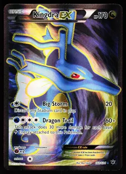 Kingdra EX 122/124 Ultra Rare Fates Collide Pokemon Near Mint - Image 1
