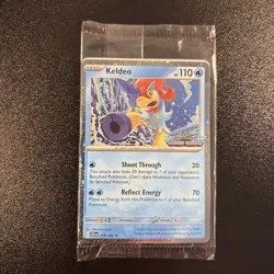 Pokemon Keldeo Chaos Rising Cosmos Holo 019/086 Stamped & Sealed, Barnes & Noble - Image 1