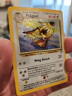 Pidgeot Holo Rare Base Set 2 Pokemon Lightly Played Japanese Pinsir Jungle Holo - Image 4