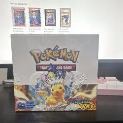 Pokemon Scarlet & Violet Surging Sparks Booster Box English Pikachu Latias - Image 1