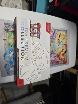 MEW UPC 151 Ultra Premium Collection Box EMPTY BOX includes Coin, Playmat.Dice - Image 3
