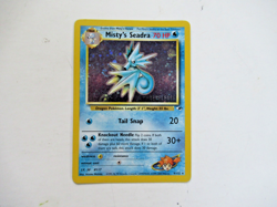 Pokemon TCG Misty's Seadra Holo Prerelease 9/132 NM - Image 3