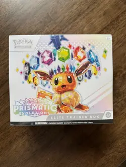 Pokemon Prismatic Evolutions ETB Elite Trainer Box - Image 1