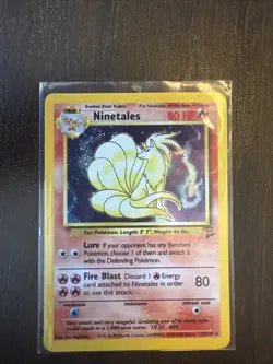 Pokemon TCG Ninetales 013/130 Base Set 2 Holo NM - Image 1