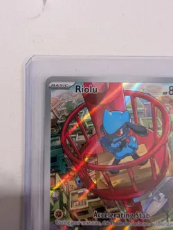 Pokemon TCG Riolu #10 Me: Mega Evolution Promo Holo (Second Listing) - Image 3