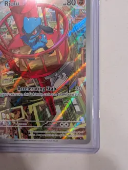 Pokemon TCG Riolu #10 Me: Mega Evolution Promo Holo (Second Listing) - Image 5