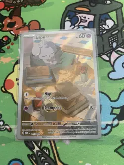 Espurr 95/88 Illustration Rare - Pokemon Perfect Order - NM - Image 1