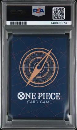 One piece OP13 MONKEY D. LUFFY Treasure Rare #058 PSA 10 Carrying on His Will - Image 2