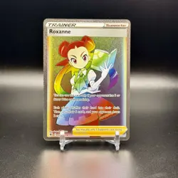 2022 POKEMON ROXANNE #206 SWORD & SHIELD ASTRAL RADIANCE SECRET RARE NM - Image 1