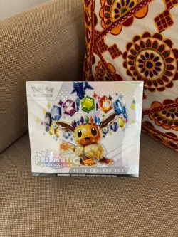 Pokemon Prismatic Evolutions Elite Trainer Box ETB BRAND NEW SEALED✅In Hand🇬🇧 - Image 1