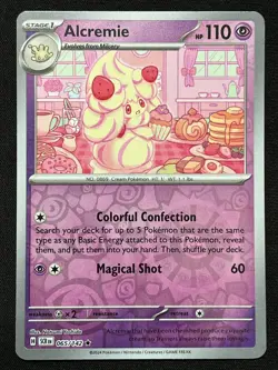 Alcremie 065/142 Pokemon Stellar Crown Reverse Holo - Image 1