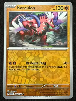 Koraidon 090/142 Pokemon Stellar Crown Reverse Holo - Image 1