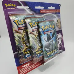 Pokemon Breakthrough Blister 3 Pack With Mega Mewtwo Pin XY Sealed New 2015 - Image 2
