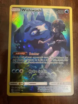 Pokemon Wishiwashi 240/236 Cosmic Eclipse Full Art Rare Holo NM/M PACK FRESH! - Image 1