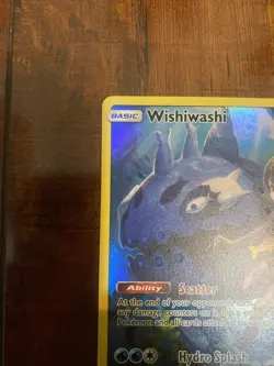 Pokemon Wishiwashi 240/236 Cosmic Eclipse Full Art Rare Holo NM/M PACK FRESH! - Image 3