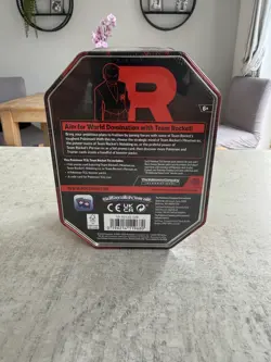 Pokemon Destined Rivals Team Rocket Mewtwo Ex Tin - NEW - Image 4