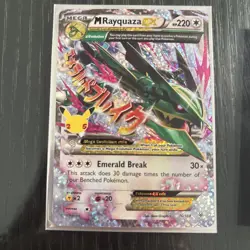 Pokemon TCG Mega Rayquaza EX Celebrations Classic Collection NM Mint Condition - Image 1