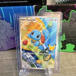 🐢 Pokemon TCG Squirtle 039/165 Holo 30th anniversary Promo Pack Fresh 🐢 - Image 1