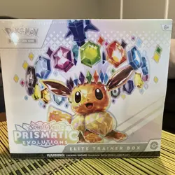 Prismatic Evolutions ETB Pokemon Elite Trainer Box Factory Sealed - Image 1