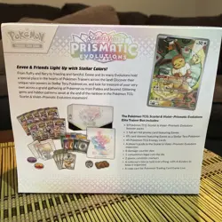 Prismatic Evolutions ETB Pokemon Elite Trainer Box Factory Sealed - Image 2