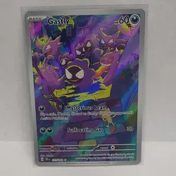 The Pokemon Company Gastly 177/162 SV05: Temporal Forces Illustration Rare Holo - Image 2