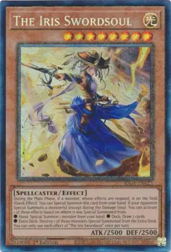 The Iris Swordsoul - RA01-EN023 - Collector's Rare - Yugioh - Image 1