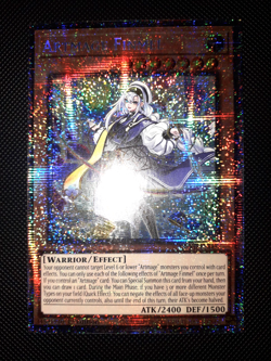 Yu-Gi-Oh! Artmage Finmel, DUAD-EN009, Starlight Rare, 1. Edition, Englisch, EX - Image 3