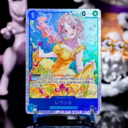 Rebecca OP15-053 SR Adventure on KAMI’s Island Japanese ONE PIECE Card NM - Image 1