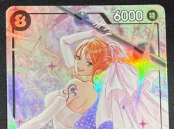 One Piece Card Game TCG OP15-086 SR Nami Bandai Japan Parallel - Image 3
