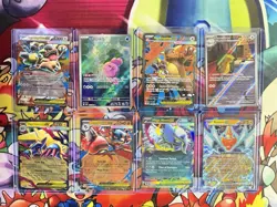 Pokemon EX Full Art Card Lot Mega Lucario Absol Kangaskhan Rotom - Image 1
