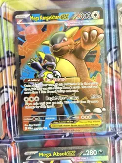 Pokemon EX Full Art Card Lot Mega Lucario Absol Kangaskhan Rotom - Image 4