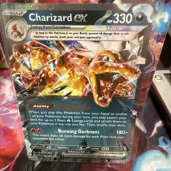 Pokemon TCG Charizard EX Obsidian Flames Ultra Rare Card - Image 2