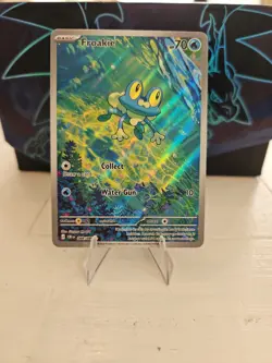 Chaos Rising Froakie Pokemon TCG Card Illustration Rare Holo Foil Nm - Image 1