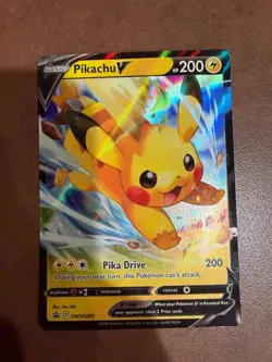 Pikachu V SWSH285 SWSH: Sword & Shield Promo Cards Holo - Image 1