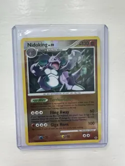Nidoking 29/111 Rising Rivals Reverse Holo Pokemon Card HP - Image 1