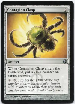 Contagion Clasp U Scars of Mirrodin 144 LP - Image 1