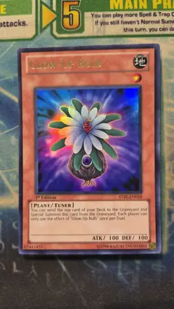 Yugioh Glow-Up Bulb STBL-EN018 1st Edition MP - Image 1