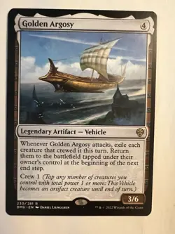 Golden Argosy #230/281 Promo Pack: Dominaria United MTG Magic The Gathering NM - Image 1