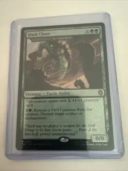 Slash Clone - Steelbane Hydra (Surge Foil) Commander: Teenage Mutant Ninja MTG - Image 2