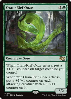 MTG Oran-Rief Ooze [Foundations Jumpstart] Near Mint Magic - Image 1