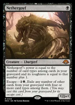 [1x] Nethergoyf - Near Mint, English - Modern Horizons 3 MTG Magic - Image 1