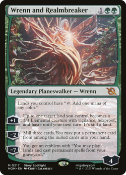 Wrenn and Realmbreaker [March of the Machine] Magic MTG - Image 1