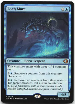 Loch Mare 57 Mythic Lorwyn Eclipsed Magic: The Gathering Foil Near Mint - Image 1